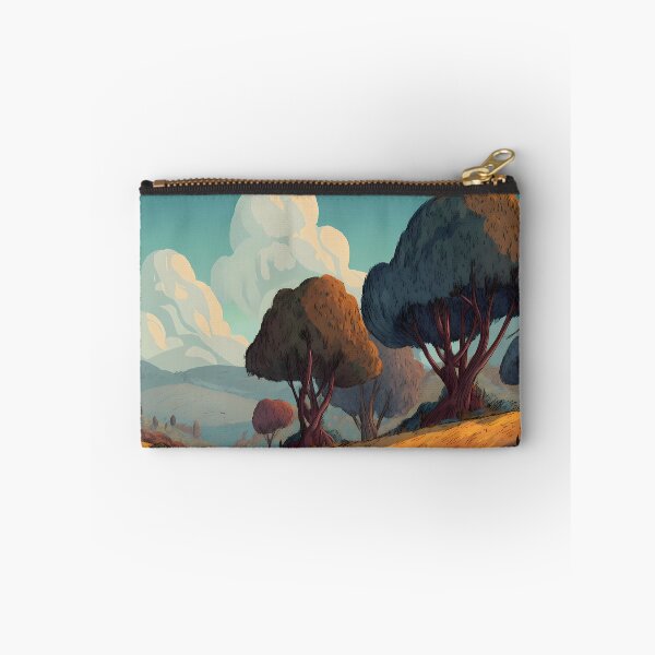 Item preview, Brown Nature Landscapes Whimsical Characters Colorful Art Design designed and sold by ART ATTACK ZONE.