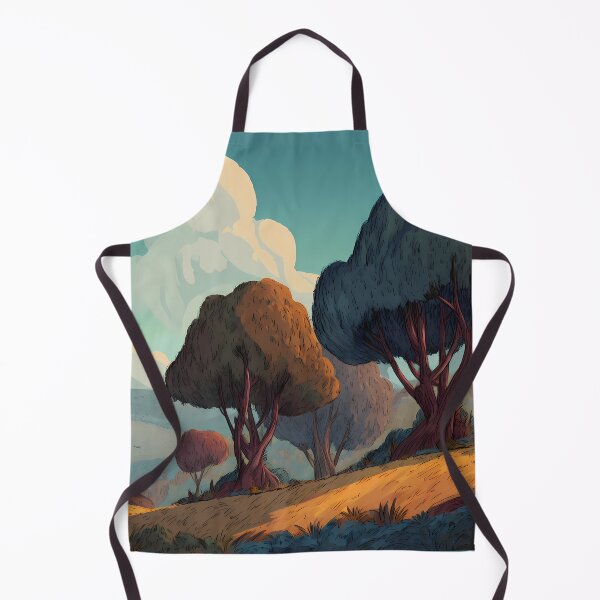 Item preview, Brown Nature Landscapes Whimsical Characters Colorful Art Design designed and sold by ART ATTACK ZONE.