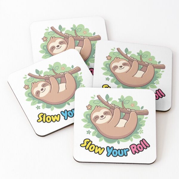 Item preview, slow your roll meditation cute vector minimalist designed and sold by chattsuede.