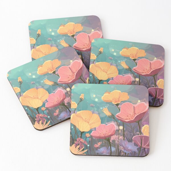 Item preview, Flowers Charming Landscapes Whimsical Characters Colorful Art Design designed and sold by ART ATTACK ZONE.