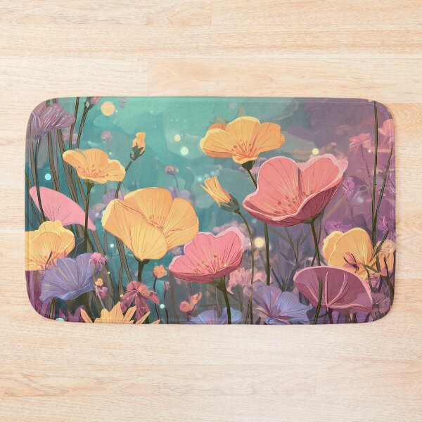 Item preview, Flowers Charming Landscapes Whimsical Characters Colorful Art Design designed and sold by ART ATTACK ZONE.