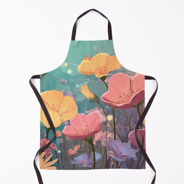 Item preview, Flowers Charming Landscapes Whimsical Characters Colorful Art Design designed and sold by ART ATTACK ZONE.