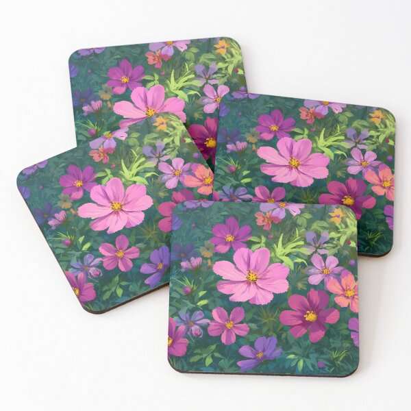Item preview, Cartoon Flowers Landscapes Whimsical Characters Colorful Art Design designed and sold by ART ATTACK ZONE.