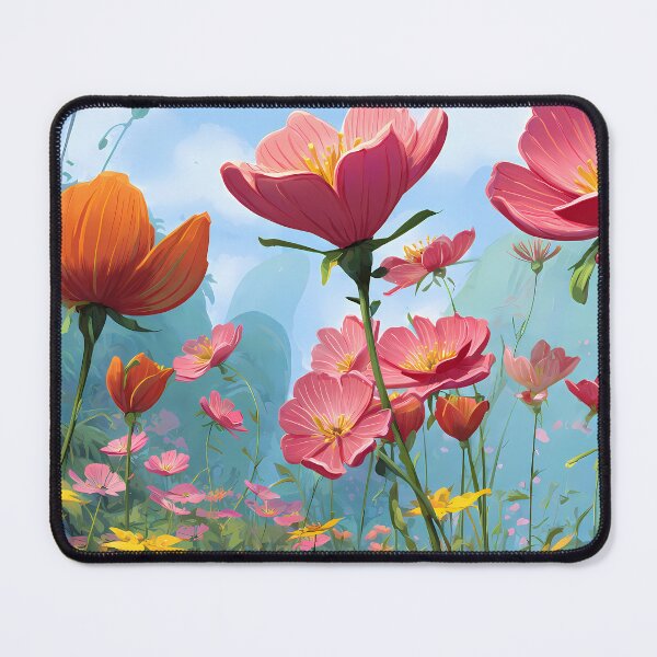 Item preview, Roses Charming Landscapes Whimsical Characters Colorful Art Design designed and sold by ART ATTACK ZONE.