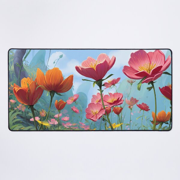 Item preview, Roses Charming Landscapes Whimsical Characters Colorful Art Design designed and sold by ART ATTACK ZONE.