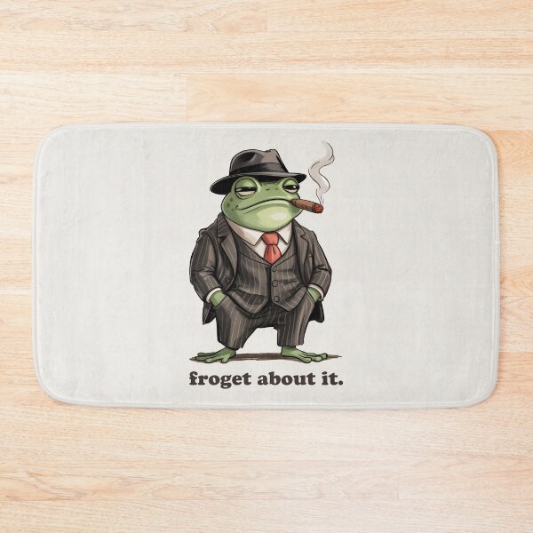 Item preview, Funny Gangster Frog Meme - Frog Smoking Cigar designed and sold by Eh Plus Designs.