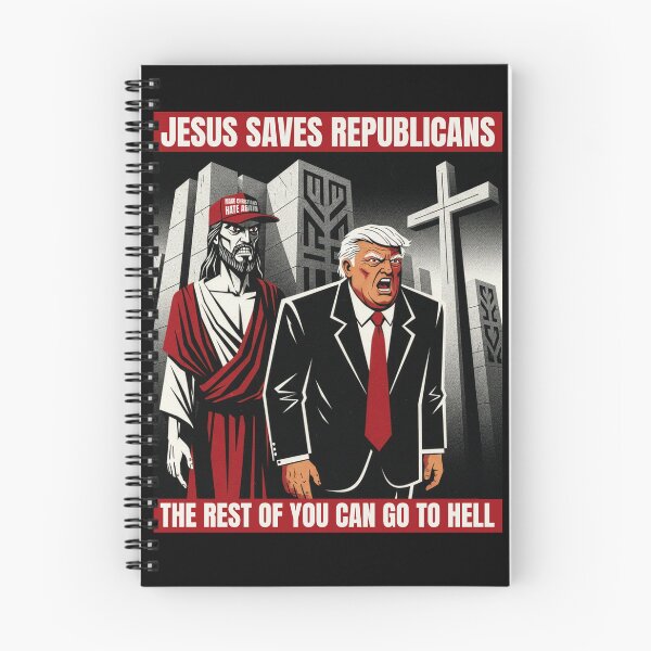 Item preview, Jesus Saves Republicans the Others Go to Hell designed and sold by irregulargoods.