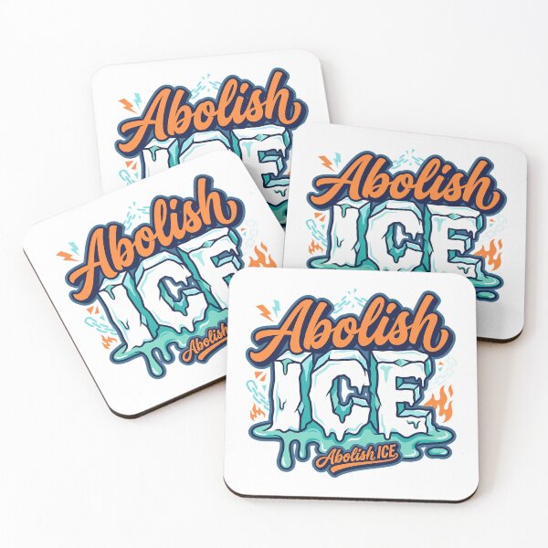 Item preview, Abolish ice melting text street art activist designed and sold by chattsuede.