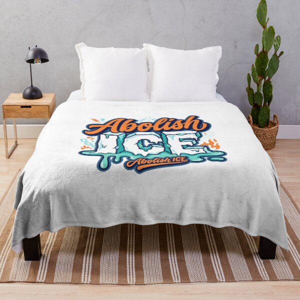 Item preview, Abolish ice melting text street art activist designed and sold by chattsuede.