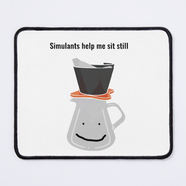 Item preview, Smile pour over coffee adhd designed and sold by Oddformprintco.