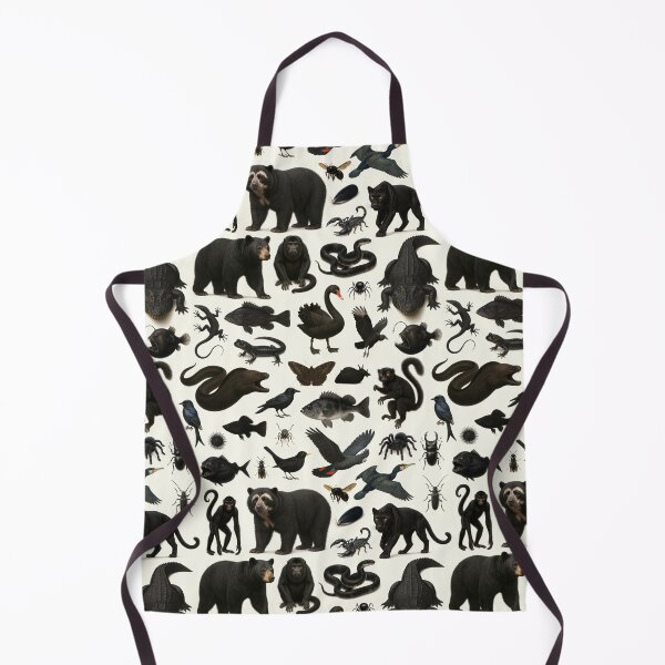Item preview, Wild World in Black Retro Animal Identification Chart designed and sold by kakarikihill.