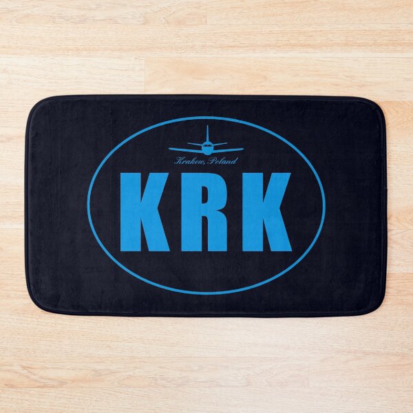 Item preview, KRK Krakow Poland Airport Code designed and sold by Lartheviking.