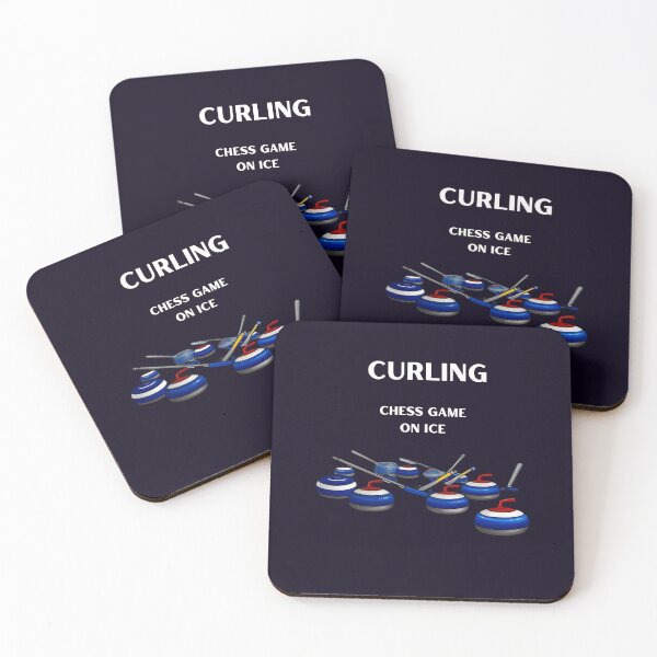 Item preview, Curling Team Play Chess Game Of Ice But With Brooms Funny T-shirt For Friends And Fans designed and sold by MalwasBasket.