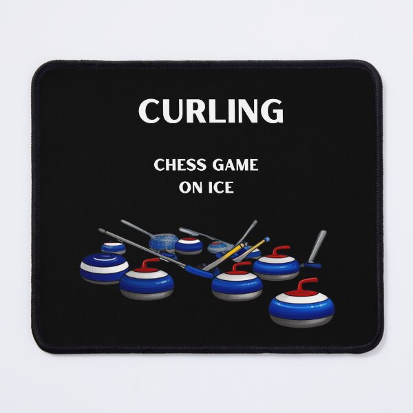 Item preview, Curling Team Play Chess Game Of Ice But With Brooms Funny T-shirt For Friends And Fans designed and sold by MalwasBasket.