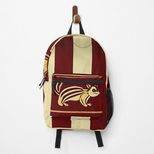 Item preview, Burgundy & White Striped Chipmunks | Northern Chipmunk Forest Pattern 2026 designed and sold by BlackAndBrown.