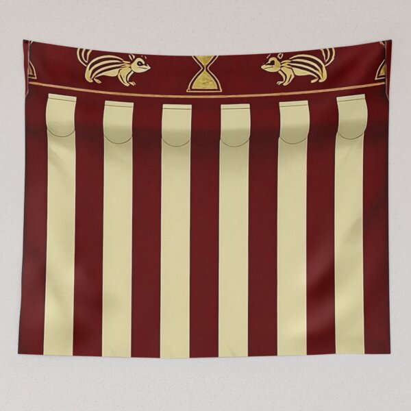 Item preview, Burgundy & White Striped Chipmunks | Northern Chipmunk Forest Pattern 2026 designed and sold by BlackAndBrown.