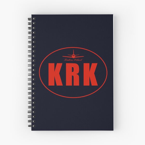 Item preview, KRK Krakow Poland Airport Code designed and sold by Lartheviking.