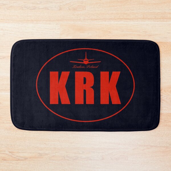 Item preview, KRK Krakow Poland Airport Code designed and sold by Lartheviking.