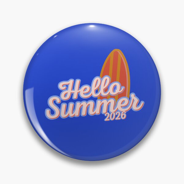 Item preview, Hello Summer 2026 Surf Sticker designed and sold by maddsmiles31.