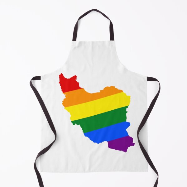 Item preview, LGBT Iran Flag Map - Slanted designed and sold by abbeyz71.