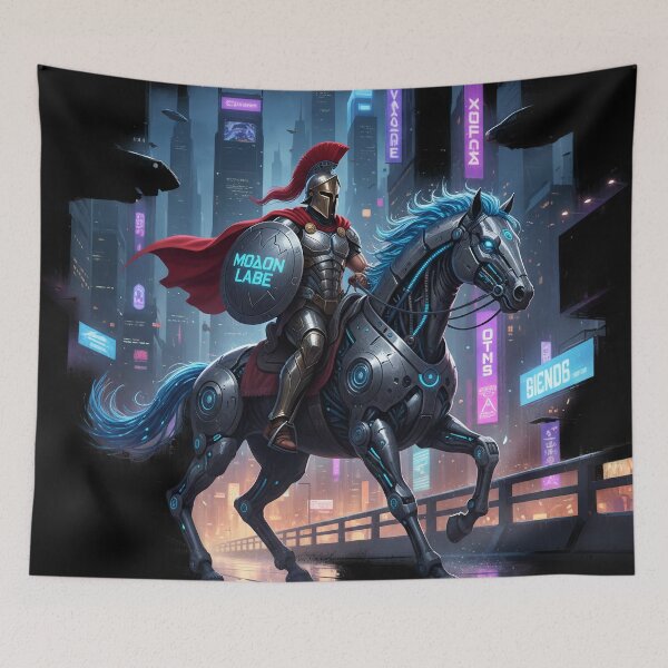 Item preview, Cyber Spartan Warrior: Molon Labe Edition designed and sold by BounoWorld.