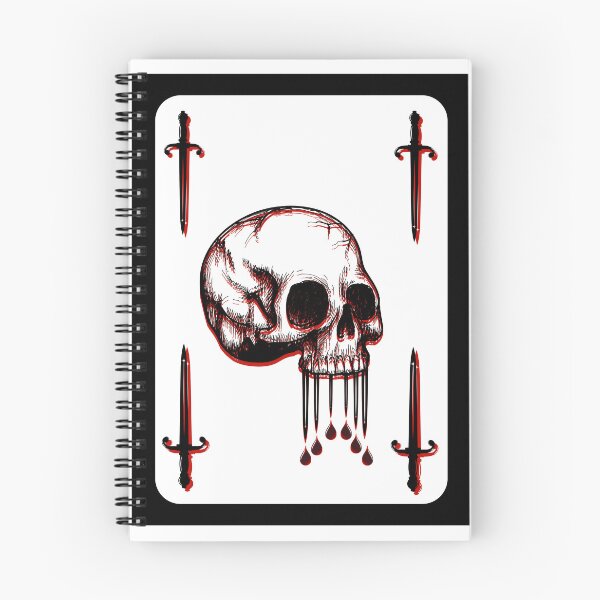 Item preview, Ten of Knives Red, Black, & white Playing Card designed and sold by PlagueTSH.