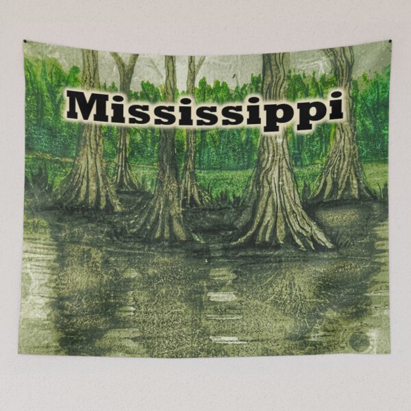 Item preview, Mississippi Swamp designed and sold by Matt Starr Fine Art .