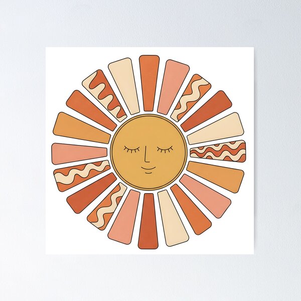 Item preview, Geometric sun designed and sold by LMDIGITAL6.