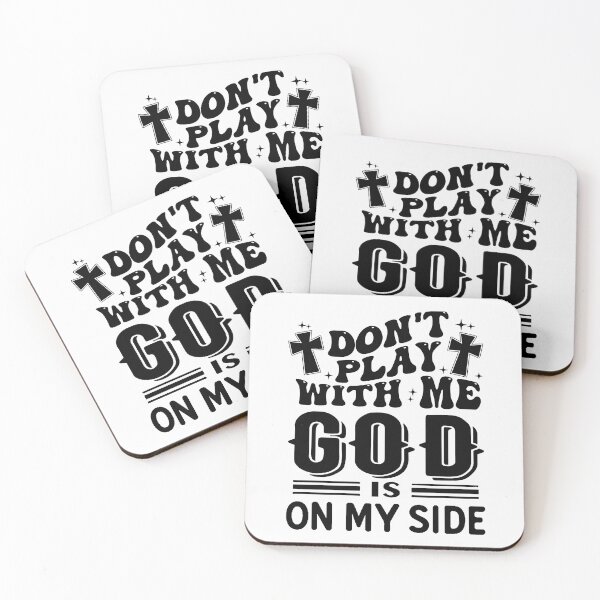 Item preview, God Is On My Side; designed and sold by StickerApe.