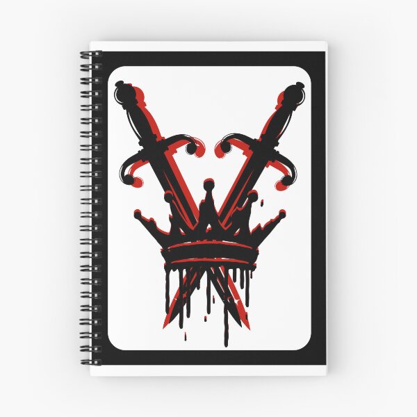 Item preview, King of Knives Red, Black, & white Playing Card designed and sold by PlagueTSH.