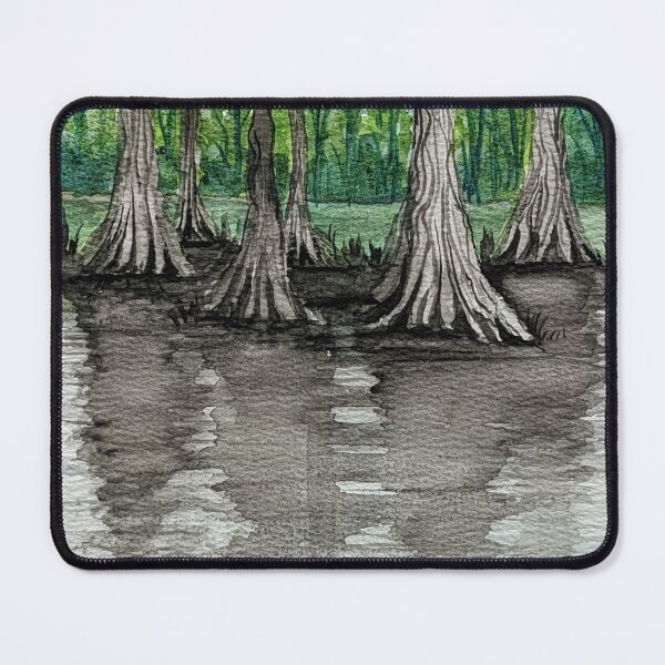 Item preview, Cypress trees in the swamp designed and sold by Matt Starr Fine Art .