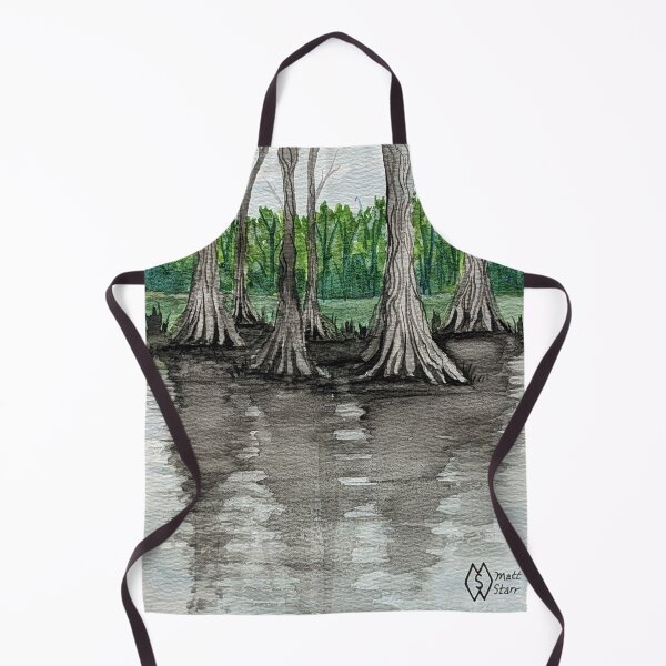 Item preview, Cypress trees in the swamp designed and sold by Matt Starr Fine Art .