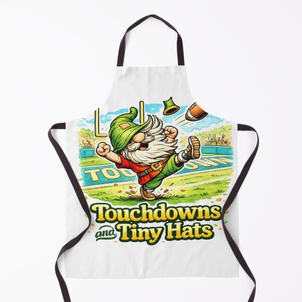 Item preview, Touchdowns and Tiny Hats – Gnome Scoring Celebration designed and sold by Moriarty's Digital Visions.