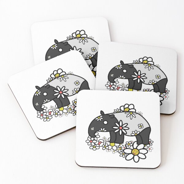 Item preview, Flower Malayan Tapir designed and sold by HinaGrey.