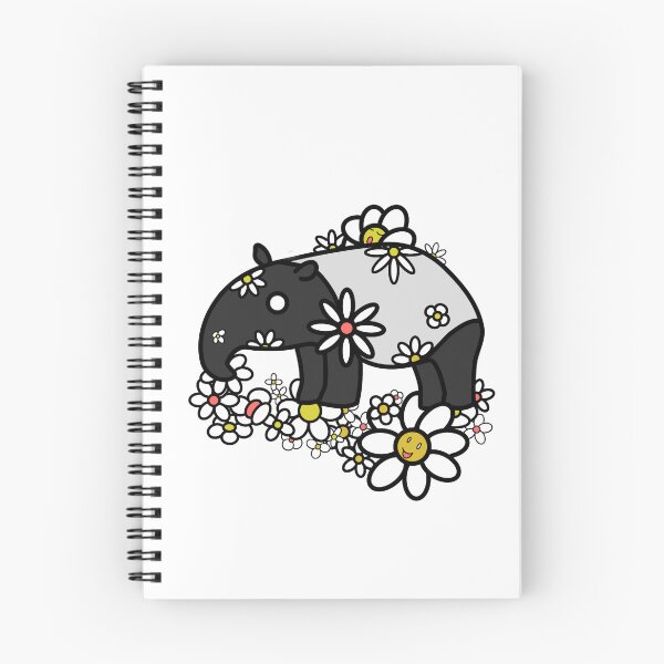 Item preview, Flower Malayan Tapir designed and sold by HinaGrey.