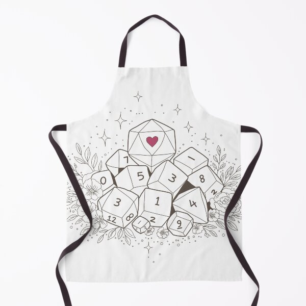 Item preview, D20 dice - heart - dungeon and dragons designed and sold by MiniV2019.