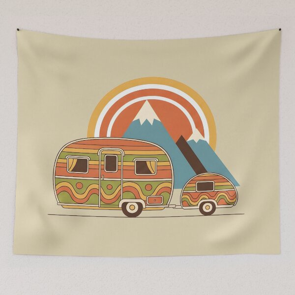 Item preview, Retro Camper Van designed and sold by LMDIGITAL6.