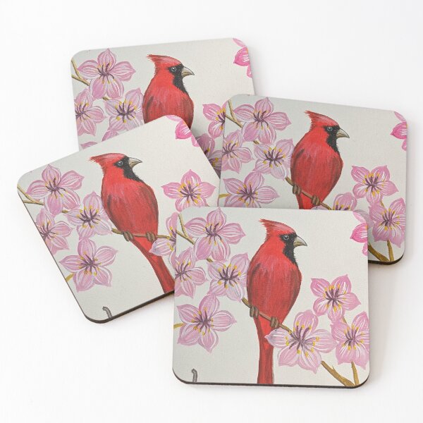 Item preview, West Virginia state bird and flower, the cardinal and rhododendron designed and sold by Matt Starr Fine Art .