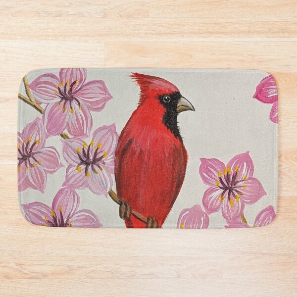 Item preview, West Virginia state bird and flower, the cardinal and rhododendron designed and sold by Matt Starr Fine Art .