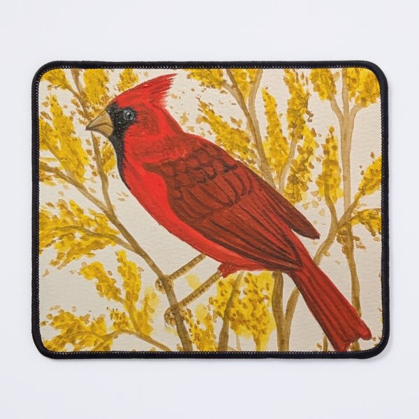 Item preview, Kentucky state bird and flower, the cardinal and goldenrod designed and sold by Matt Starr Fine Art .