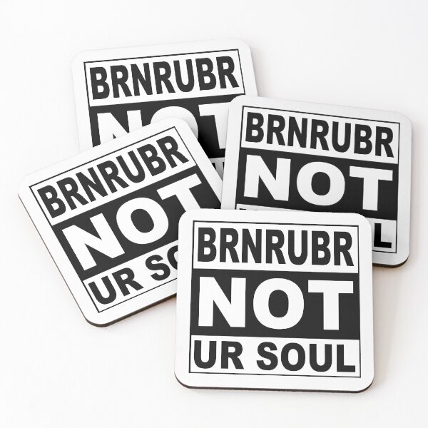 Item preview, Burn Rubber Not Your Soul; designed and sold by StickerApe.