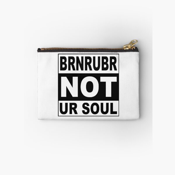 Item preview, Burn Rubber Not Your Soul; designed and sold by StickerApe.