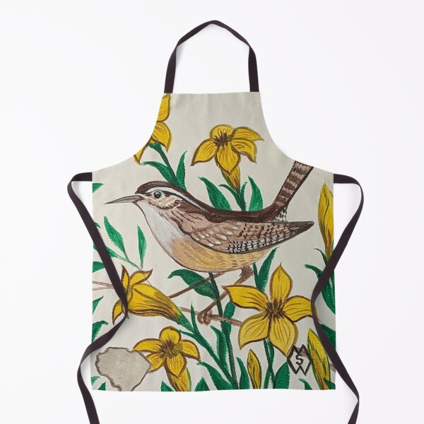Item preview, South Carolina state bird and flower, the Carolina wren and yellow jessamine designed and sold by Matt Starr Fine Art .