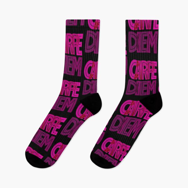 Item preview, Carpe Diem – Modern Neon Pink Typographic Design designed and sold by Wawan35200.