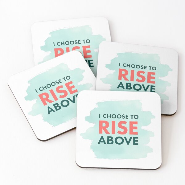 Item preview, I Choose to Rise Above Motivation designed and sold by Posiheal26.