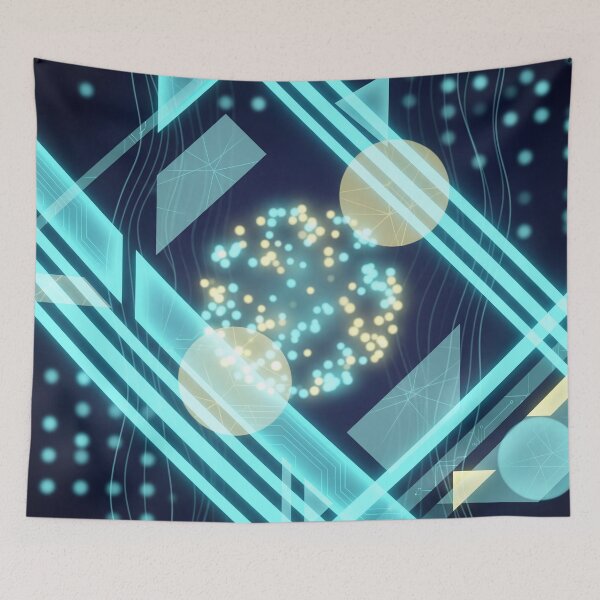 Item preview, Abstract Data Flow Field designed and sold by stereonut.