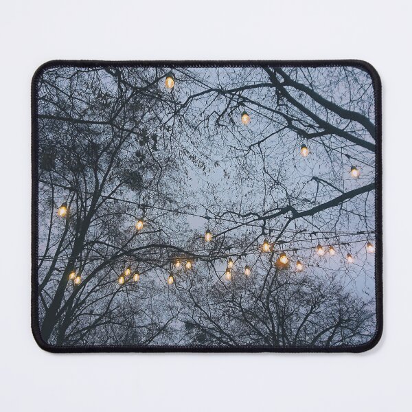 Item preview, Festive street garlands in autumn twilight designed and sold by Enerjetal.