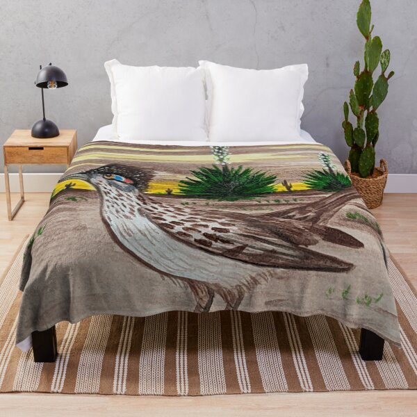 Item preview, New Mexico state bird and flower, the roadunner and yucca flower  designed and sold by Matt Starr Fine Art .