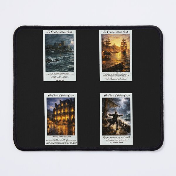 Item preview, The Count of Monte Cristo Quotes Painted HD Art designed and sold by DiverseDazzle.