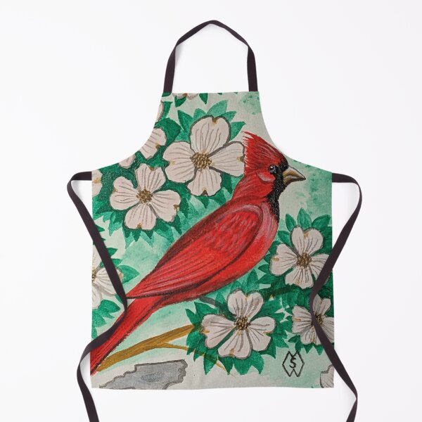 Item preview, North Carolina state bird and flower, the cardinal and dogwood designed and sold by Matt Starr Fine Art .